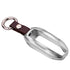 Nøkkeldeksel - Key Fob Case + Key Fob - Aluminium - Sølv - Silver - Front - Tesla Model S - TMS